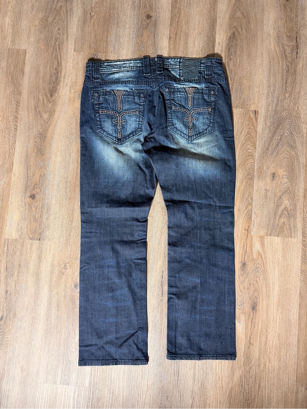 Rock Revival medium wash jeans. Size 40